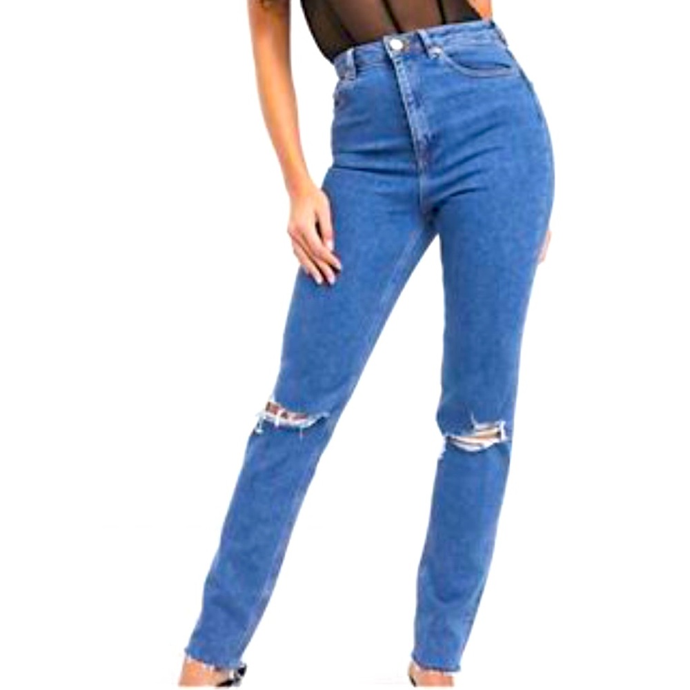 ASOS tall high waist slim mom jeans